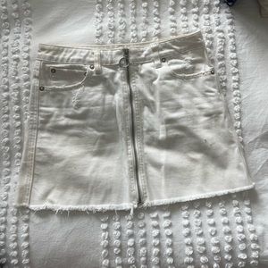 Free people white skirt